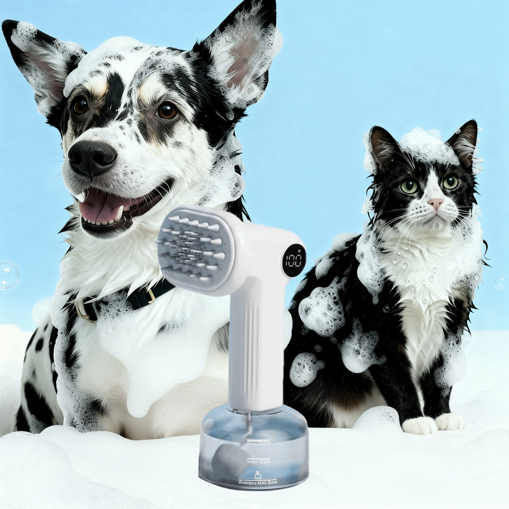 NALA™ Smart Pet Bath Bubble & Massage Machine